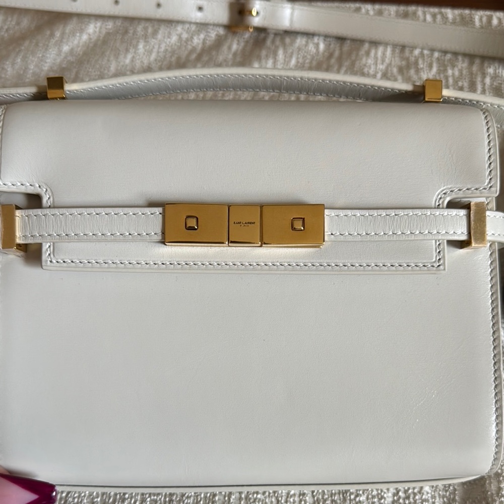 Saint Laurent mini Manhattan leather shoulder bag - Picture 2 of 3